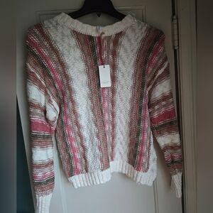 Striped Multicolor Sweater S/M